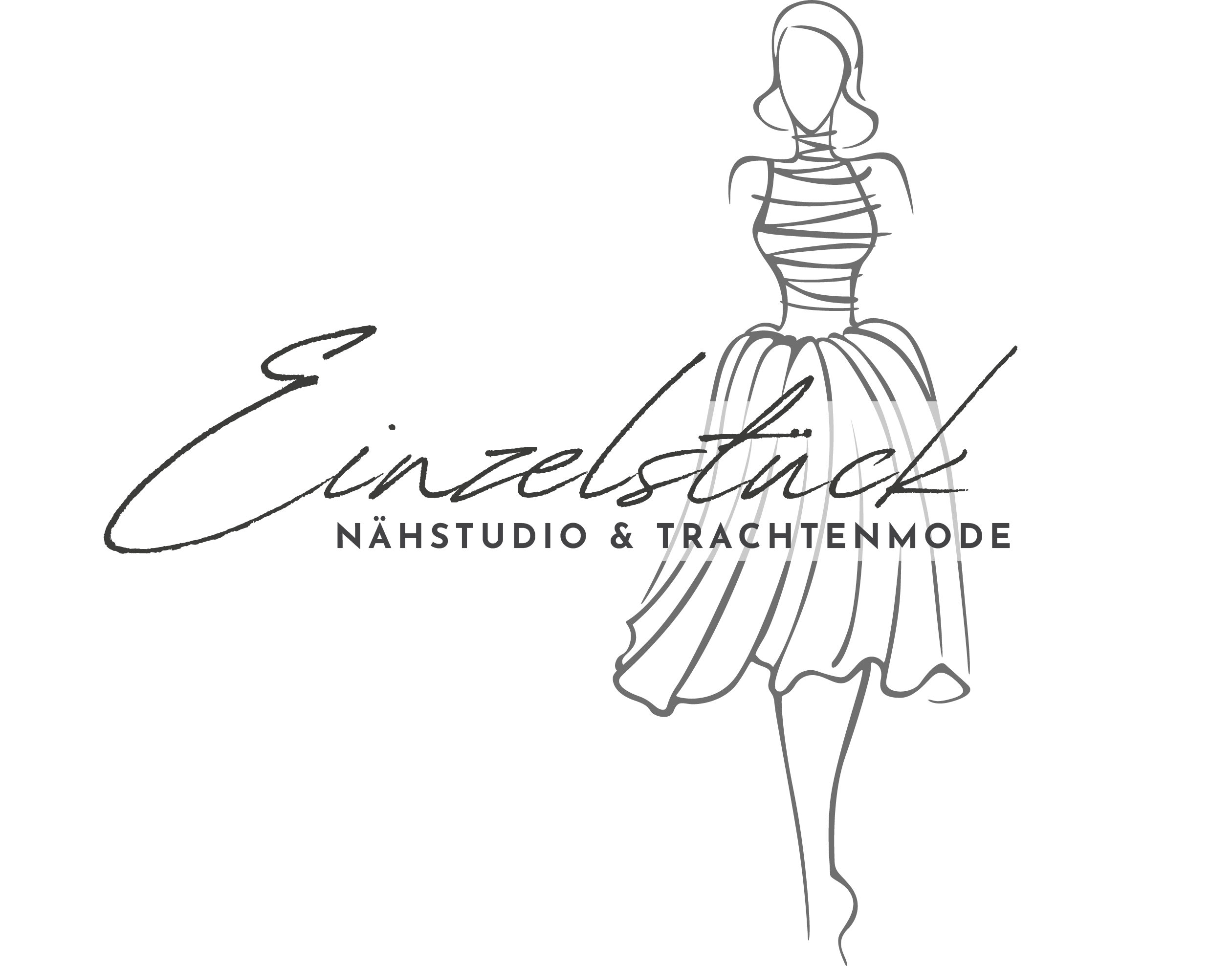 Logo Trachtenmode und Nähstudio Einzelstück by Anna Langwallner